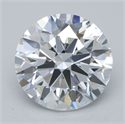 Lab Grown Diamond 5.70 Carats, Round with Ideal Cut, E Color, VS1 Clarity and Certified by IGI