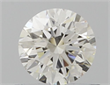 Diamante Natural 0.55 quilates, Redondo , Color H, claridad VVS1 y certificado GIA