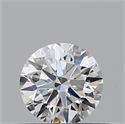 Natural Diamond 0.46 Carats, Round with Excellent Cut, E Color, VS2 Clarity and Certified by GIA