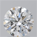 Diamante Natural 1.58 quilates, Redondo , Color G, claridad IF y certificado GIA