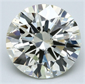 Diamante Natural 3.02 quilates, Redondo , Color M, claridad SI2 y certificado GIA