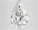 Diamante Natural 3.02 quilates, De pera , Color E, claridad FL y certificado GIA
