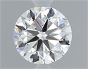 Diamante Natural 0.70 quilates, Redondo , Color F, claridad VS1 y certificado GIA