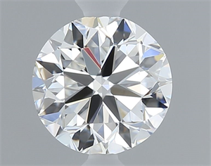 Foto Diamante Natural 0.70 quilates, Redondo , Color F, claridad VS1 y certificado GIA de