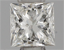 Natural Diamond 0.30 Carats, Princess with  Cut, G Color, VS2 Clarity and Certified by IGI