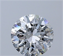 Diamante Natural 1.00 quilates, Redondo , Color D, claridad SI2 y certificado GIA