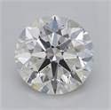 Natural Diamond 1.20 Carats, Round with Excellent Cut, I Color, SI2 Clarity and Certified by GIA