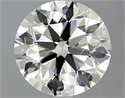 Diamante Natural 2.51 quilates, Redondo , Color H, claridad VS2 y certificado IGI