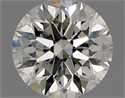 Natural Diamond 1.01 Carats, Round with Excellent Cut, H Color, VS1 Clarity and Certified by IGI