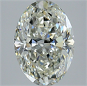Diamante Natural 3.56 quilates, Ovalado , Color J, claridad VS1 y certificado GIA