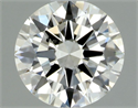 Diamante Natural 0.52 quilates, Redondo , Color I, claridad SI1 y certificado GIA