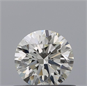 Diamante Natural 0.51 quilates, Redondo , Color J, claridad IF y certificado GIA
