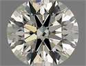 Diamante Natural 0.55 quilates, Redondo , Color K, claridad SI1 y certificado IGI