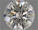 Natural Diamond 1.00 Carats, Round with Excellent Cut, H Color, VS2 Clarity and Certified by IGI