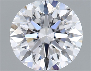 Picture of Lab Grown Diamond 1.03 Carats, Round with Ideal Cut, D Color, VVS1 Clarity and Certified by IGI