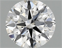 Del inventario de diamantes de laboratorio, 1.10 quilates, Redondo , Color E, claridad SI1 y certificado IGI