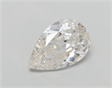 Natural Diamond 0.70 Carats, Pear with  Cut, E Color, I1 Clarity and Certified by GIA