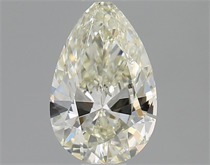 Foto Diamante Natural 0.55 quilates, De pera , Color L, claridad VVS2 y certificado GIA de