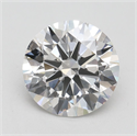 Lab Grown Diamond 2.34 Carats, Round with Ideal Cut, G Color, VS1 Clarity and Certified by IGI