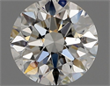 Natural Diamond 1.00 Carats, Round with Excellent Cut, I Color, SI1 Clarity and Certified by GIA
