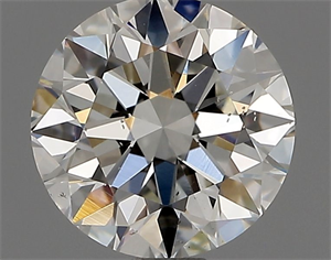 Picture of Natural Diamond 1.00 Carats, Round with Excellent Cut, I Color, SI1 Clarity and Certified by GIA