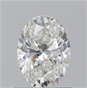 Diamante Natural 0.90 quilates, Ovalado , Color G, claridad VVS1 y certificado GIA