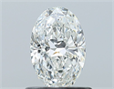 Diamante Natural 0.70 quilates, Ovalado , Color G, claridad SI2 y certificado GIA