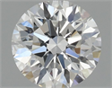 Natural Diamond 0.40 Carats, Round with Excellent Cut, F Color, VS2 Clarity and Certified by GIA
