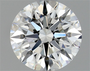 Picture of Natural Diamond 0.73 Carats, Round with Excellent Cut, E Color, VVS1 Clarity and Certified by GIA