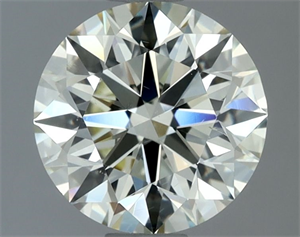 Picture of Natural Diamond 1.50 Carats, Round with Excellent Cut, L Color, SI1 Clarity and Certified by IGI