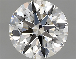 Picture of Natural Diamond 0.75 Carats, Round with Excellent Cut, G Color, VVS2 Clarity and Certified by GIA