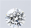 Lab Grown Diamond 1.50 Carats, Round with Excellent Cut, E Color, VVS2 Clarity and Certified by IGI