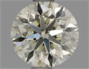 Natural Diamond 0.92 Carats, Round with Very Good Cut, M Color, VS2 Clarity and Certified by IGI