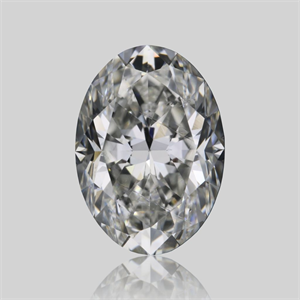 Picture of Natural Diamond 1.51 Carats, Oval with  Cut, G Color, SI1 Clarity and Certified by GIA