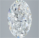 Diamante Natural 2.74 quilates, Ovalado , Color F, claridad VS2 y certificado GIA
