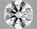 Lab Grown Diamond 6.77 Carats, Round with Ideal Cut, E Color, VVS2 Clarity and Certified by IGI