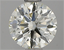 Natural Diamond 0.80 Carats, Round with Excellent Cut, L Color, VVS2 Clarity and Certified by IGI