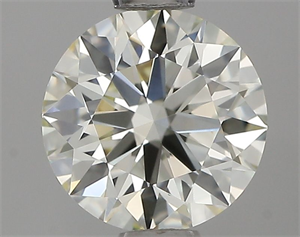 Picture of Natural Diamond 0.80 Carats, Round with Excellent Cut, L Color, VVS2 Clarity and Certified by IGI