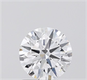 Lab Grown Diamond 1.06 Carats, Round with Ideal Cut, D Color, VVS1 Clarity and Certified by IGI