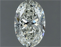 Diamante Natural 0.50 quilates, Ovalado , Color I, claridad VVS2 y certificado IGI