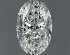 Foto Diamante Natural 0.50 quilates, Ovalado , Color I, claridad VVS2 y certificado IGI de