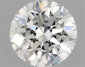 Picture of Lab Grown Diamond 1.10 Carats, Round with Excellent Cut, D Color, VVS2 Clarity and Certified by IGI