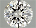 Diamante Natural 0.62 quilates, Redondo , Color I, claridad VVS1 y certificado GIA