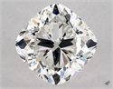 Natural Diamond 1.66 Carats, Cushion with  Cut, H Color, SI1 Clarity and Certified by GIA