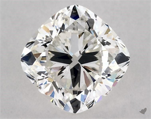 Picture of Natural Diamond 1.66 Carats, Cushion with  Cut, H Color, SI1 Clarity and Certified by GIA