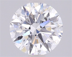 Picture of Lab Grown Diamond 1.42 Carats, Round with Ideal Cut, D Color, VVS2 Clarity and Certified by IGI