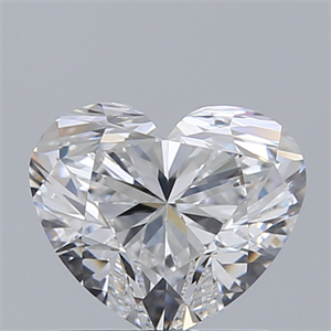 Picture of Natural Diamond 1.01 Carats, Heart with  Cut, D Color, VS2 Clarity and Certified by GIA