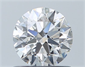 Diamante Natural 0.70 quilates, Redondo , Color F, claridad VS2 y certificado GIA