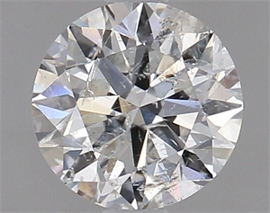 Picture of Natural Diamond 1.00 Carats, Round with Very Good Cut, F Color, I1 Clarity and Certified by IGI