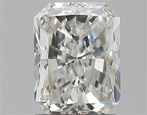 Picture of Natural Diamond 1.50 Carats, Radiant with  Cut, H Color, VS2 Clarity and Certified by GIA